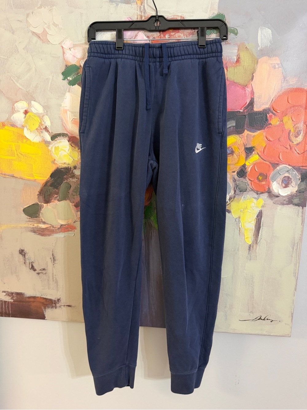 Nike Kids Dark Blue Jogger Sweatpants
